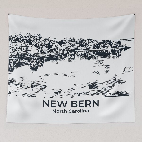 Item preview, New Bern - North Carolina designed and sold by Lakeric.