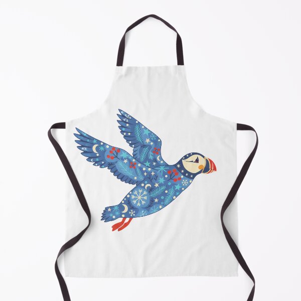 Item preview, Flying Puffin – Scandinavian Folk Art by heidiannemorris © designed and sold by FOLK ART FUSION by heidiannemorris.
