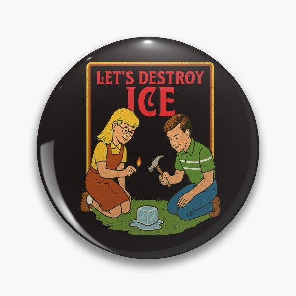 Item preview, Let's Destroy ICE Protest Resist Support Immigrants Refugee designed and sold by RobertKnow.