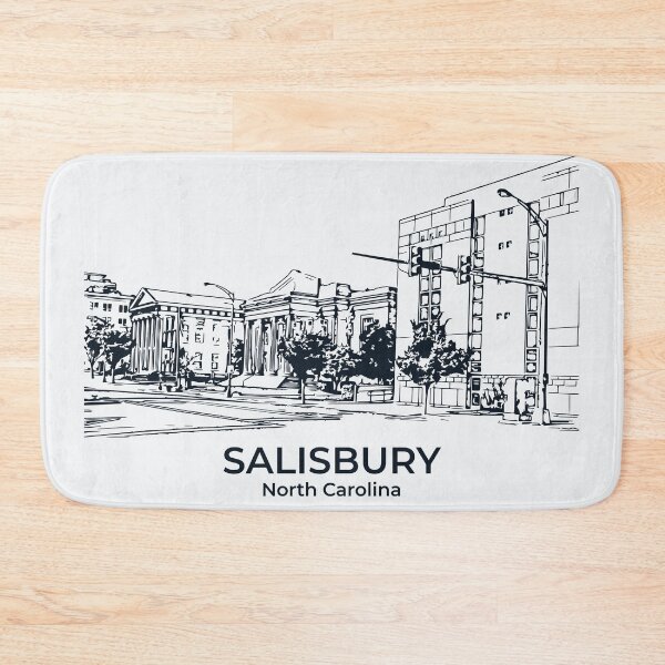 Item preview, Salisbury - North Carolina designed and sold by Lakeric Cityscapes.