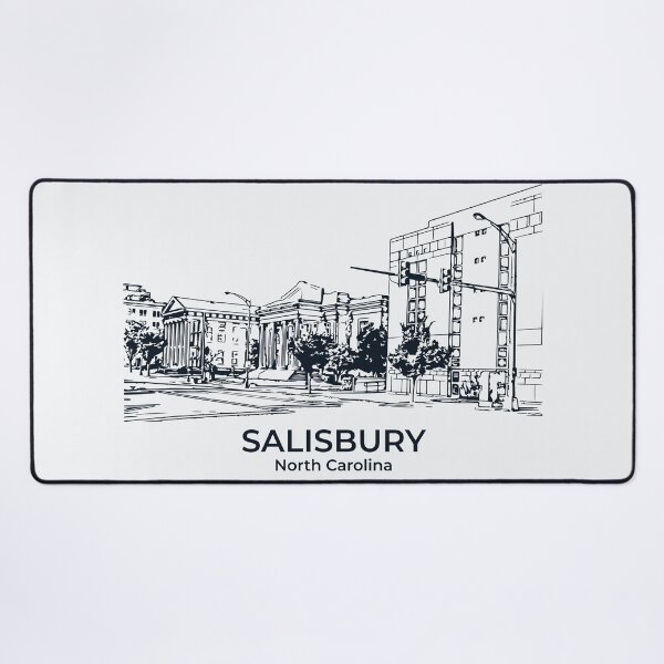 Item preview, Salisbury - North Carolina designed and sold by Lakeric Cityscapes.
