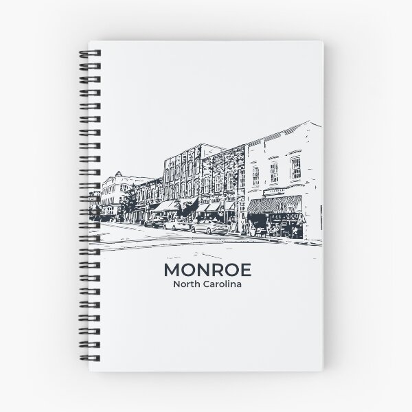 Item preview, Monroe - North Carolina designed and sold by Lakeric Cityscapes.