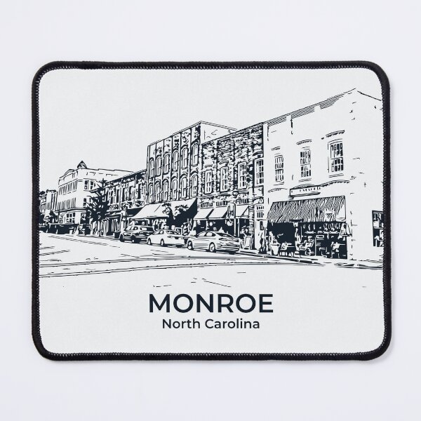 Item preview, Monroe - North Carolina designed and sold by Lakeric Cityscapes.