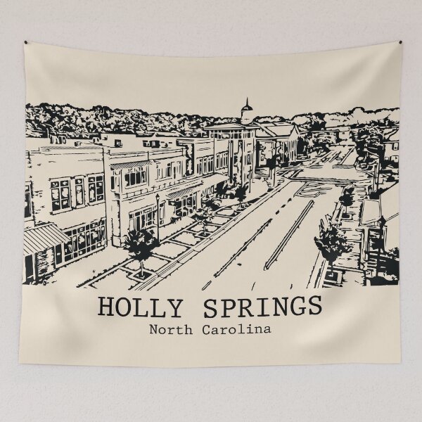 Item preview, Holly Springs - North Carolina designed and sold by Lakeric Cityscapes.