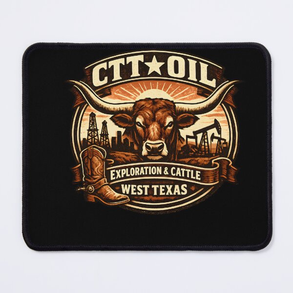Item preview, West Texas Oil and Cattle Design designed and sold by VampimorPH.