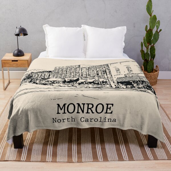 Item preview, Monroe - North Carolina designed and sold by Lakeric Cityscapes.