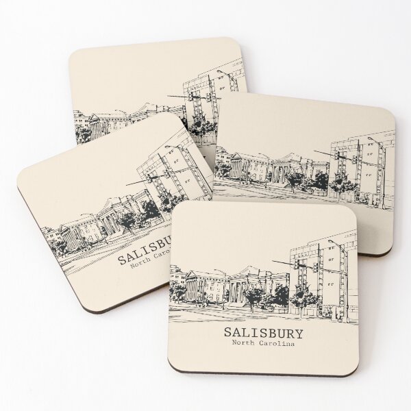 Item preview, Salisbury - North Carolina designed and sold by Lakeric Cityscapes.