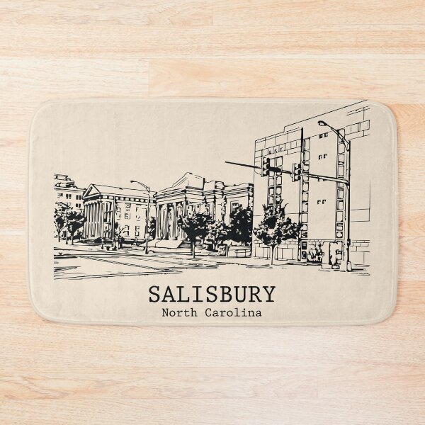 Item preview, Salisbury - North Carolina designed and sold by Lakeric Cityscapes.