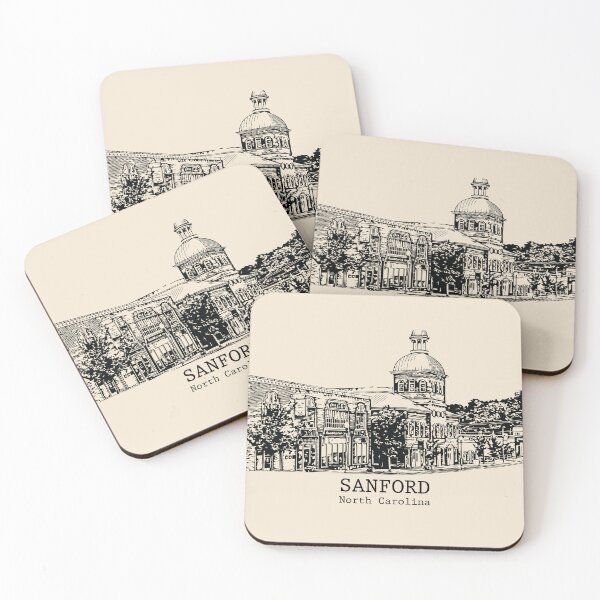 Item preview, Sanford - North Carolina designed and sold by Lakeric Cityscapes.
