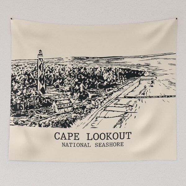 Item preview, Cape Lookout National Seashore designed and sold by Lakeric Cityscapes.