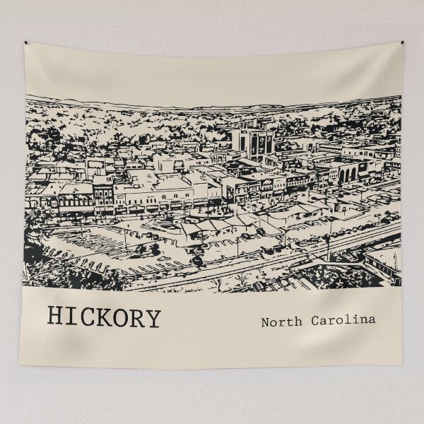 Item preview, Hickory North Carolina designed and sold by Lakeric Cityscapes.