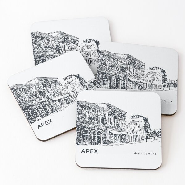 Item preview, Apex North Carolina designed and sold by Lakeric Cityscapes.