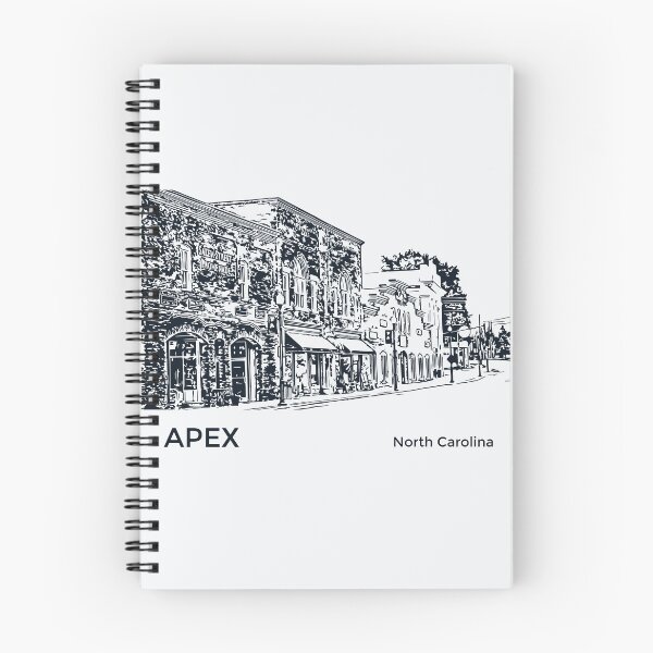 Item preview, Apex North Carolina designed and sold by Lakeric Cityscapes.