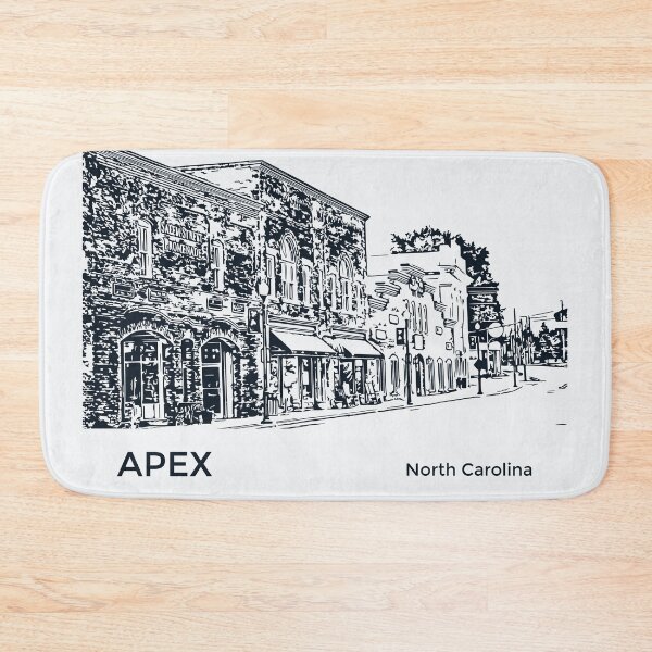 Item preview, Apex North Carolina designed and sold by Lakeric Cityscapes.
