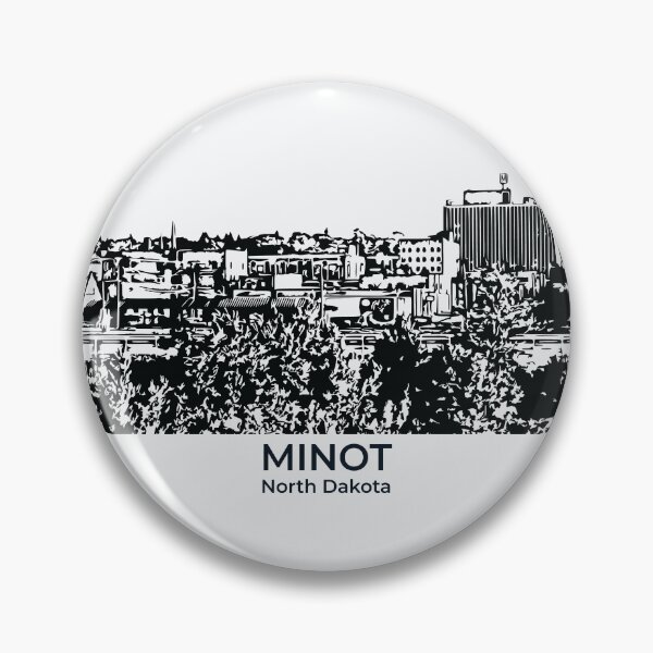 Item preview, Minot - North Dakota designed and sold by Lakeric Cityscapes.