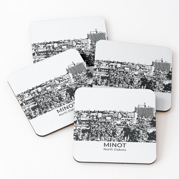 Item preview, Minot - North Dakota designed and sold by Lakeric Cityscapes.