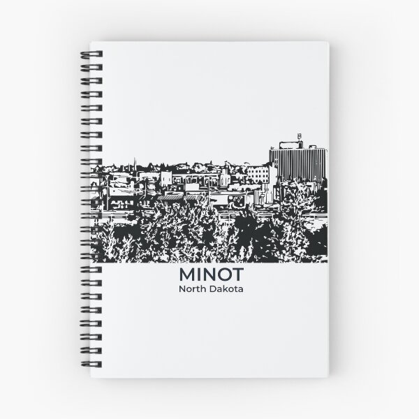 Item preview, Minot - North Dakota designed and sold by Lakeric Cityscapes.