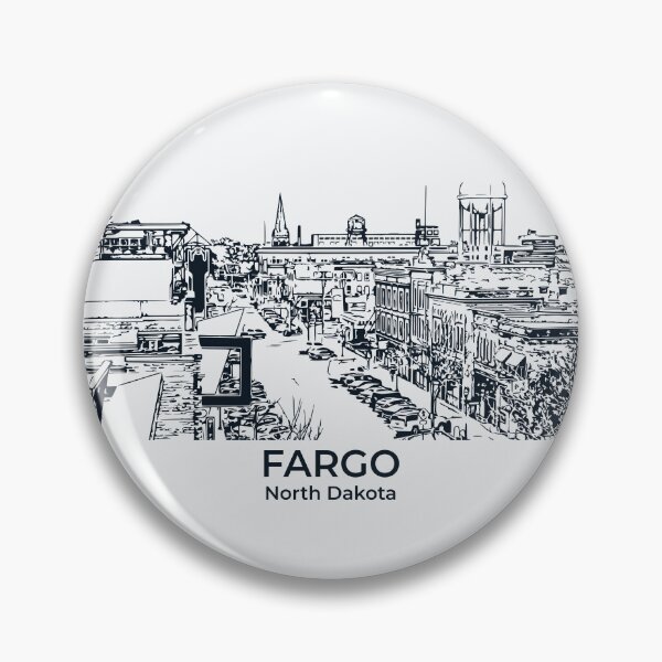 Item preview, Fargo - North Dakota designed and sold by Lakeric Cityscapes.