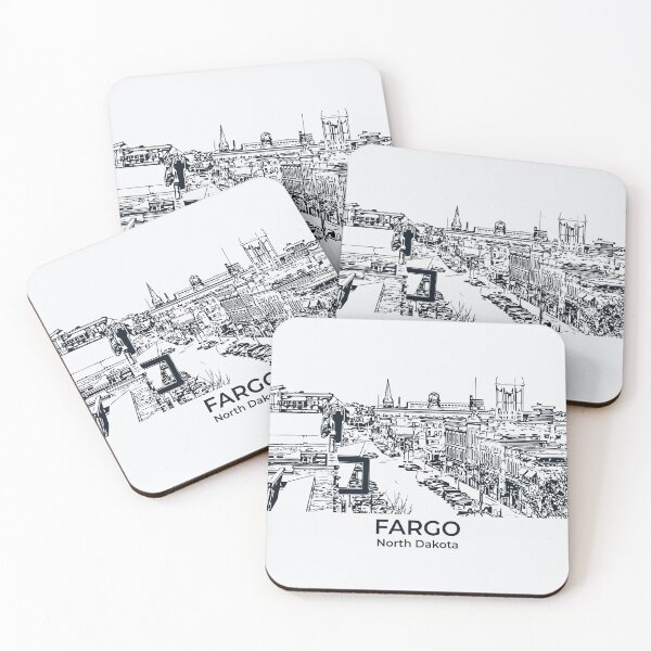 Item preview, Fargo - North Dakota designed and sold by Lakeric Cityscapes.