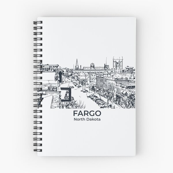 Item preview, Fargo - North Dakota designed and sold by Lakeric Cityscapes.