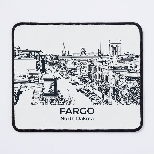 Item preview, Fargo - North Dakota designed and sold by Lakeric Cityscapes.