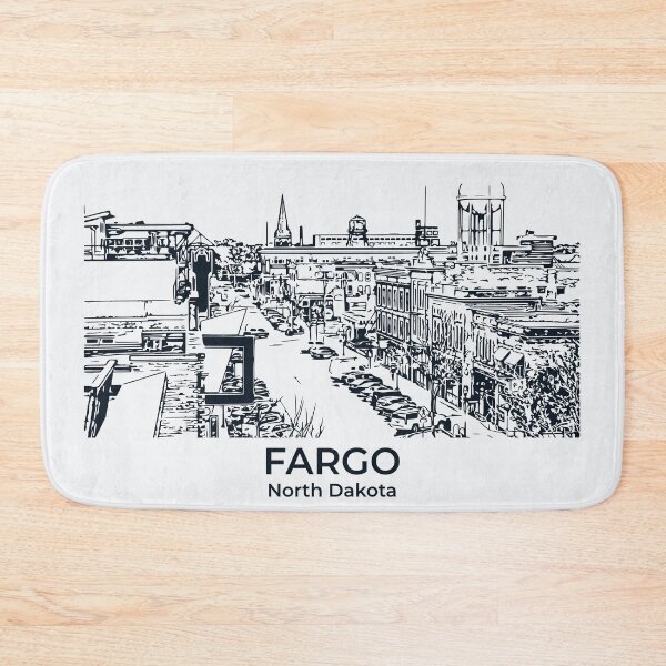 Item preview, Fargo - North Dakota designed and sold by Lakeric Cityscapes.