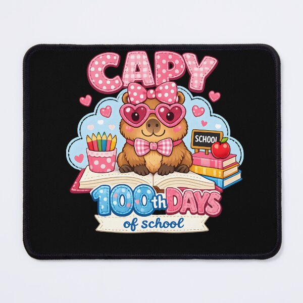 Item preview, Capybara 100th Day of School Celebration designed and sold by VampimorPH.