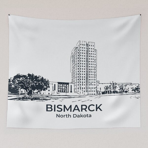 Item preview, Bismarck - North Dakota designed and sold by Lakeric Cityscapes.