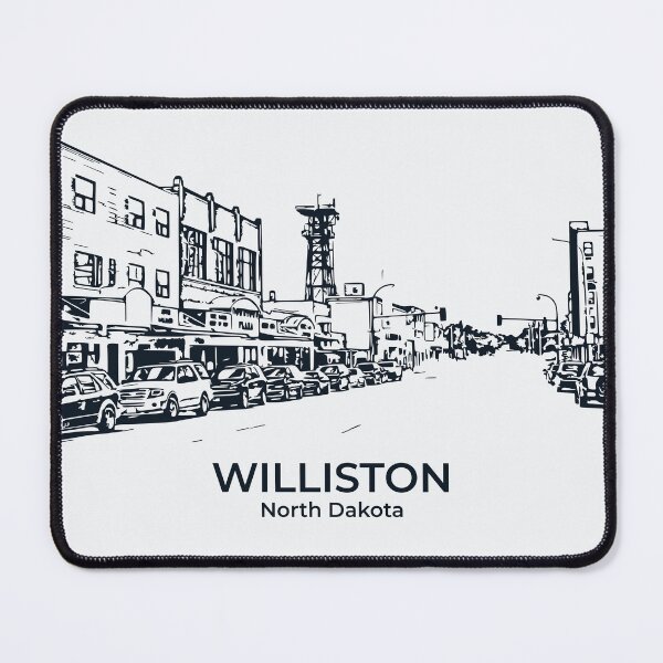 Item preview, Williston - North Dakota designed and sold by Lakeric Cityscapes.