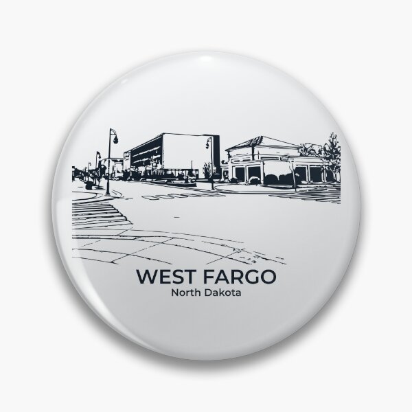 Item preview, West Fargo - North Dakota designed and sold by Lakeric Cityscapes.