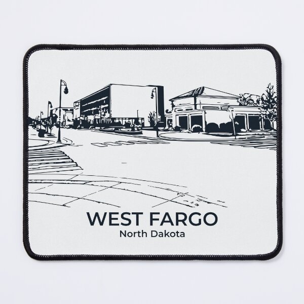 Item preview, West Fargo - North Dakota designed and sold by Lakeric Cityscapes.