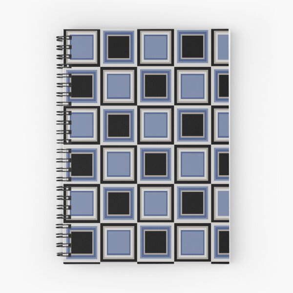 Item preview, Blue square pattern designed and sold by Mountain-Point.