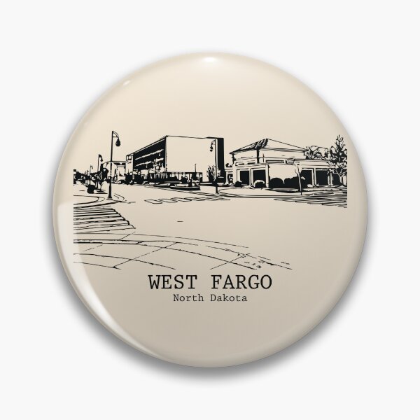 Item preview, West Fargo - North Dakota designed and sold by Lakeric Cityscapes.