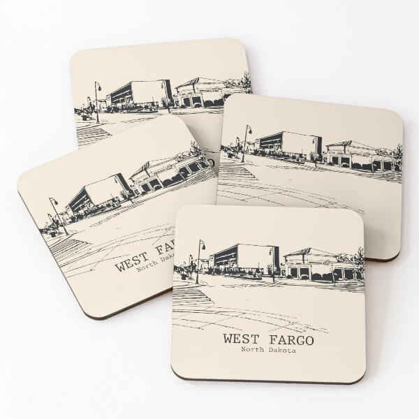 Item preview, West Fargo - North Dakota designed and sold by Lakeric Cityscapes.