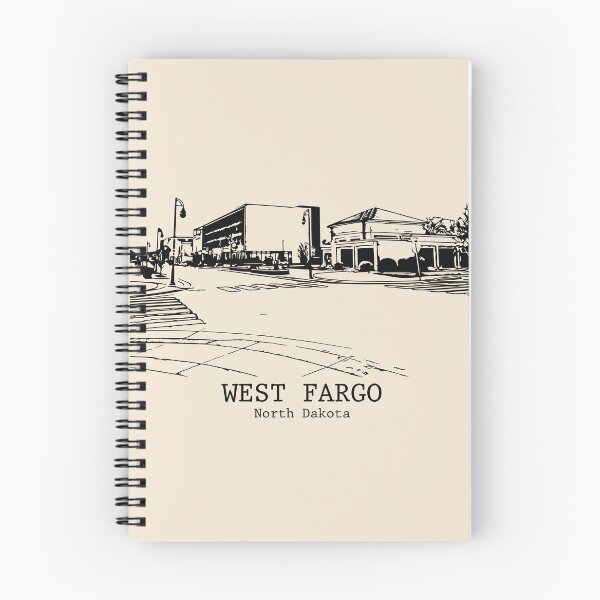 Item preview, West Fargo - North Dakota designed and sold by Lakeric Cityscapes.