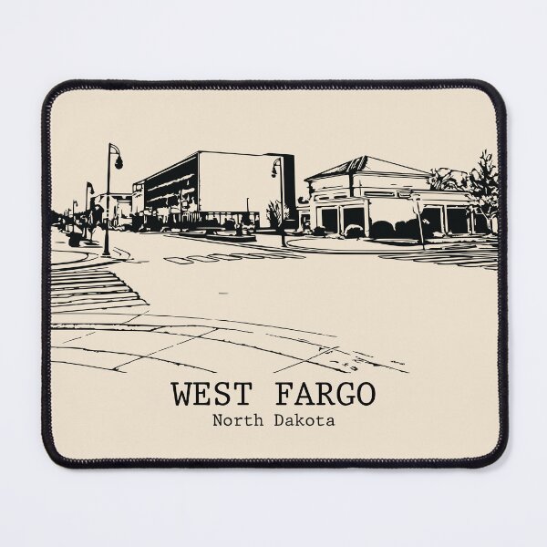 Item preview, West Fargo - North Dakota designed and sold by Lakeric Cityscapes.