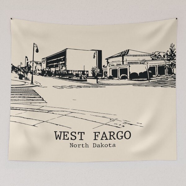 Item preview, West Fargo - North Dakota designed and sold by Lakeric Cityscapes.