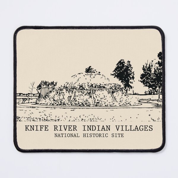 Item preview, Knife River Indian Villages National Historic Site designed and sold by Lakeric Cityscapes.