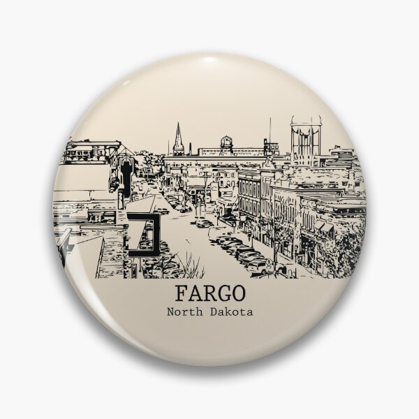 Item preview, Fargo - North Dakota designed and sold by Lakeric Cityscapes.