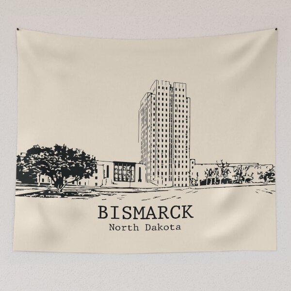 Item preview, Bismarck - North Dakota designed and sold by Lakeric Cityscapes.