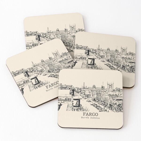 Item preview, Fargo - North Dakota designed and sold by Lakeric Cityscapes.