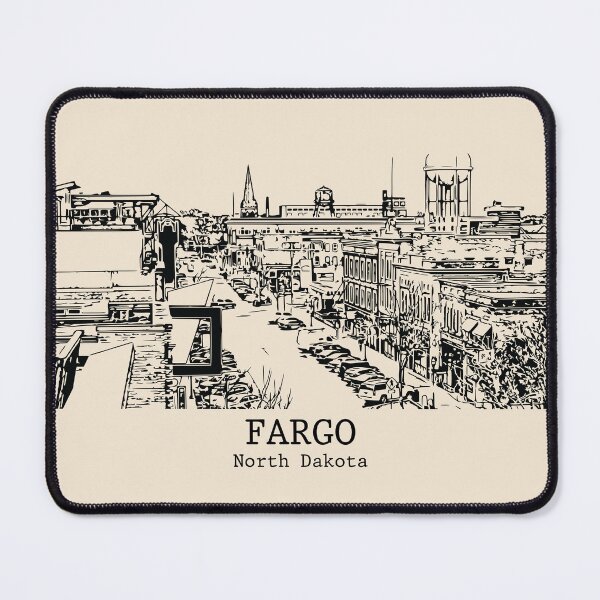 Item preview, Fargo - North Dakota designed and sold by Lakeric Cityscapes.