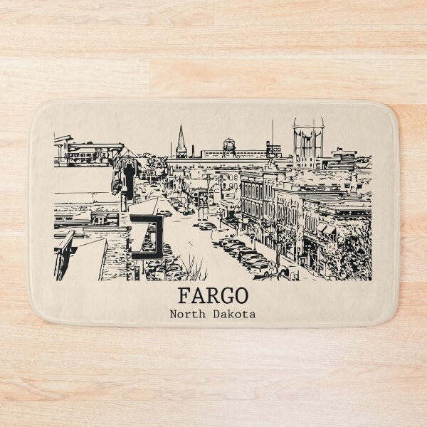 Item preview, Fargo - North Dakota designed and sold by Lakeric Cityscapes.