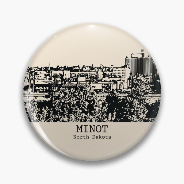 Item preview, Minot - North Dakota designed and sold by Lakeric Cityscapes.