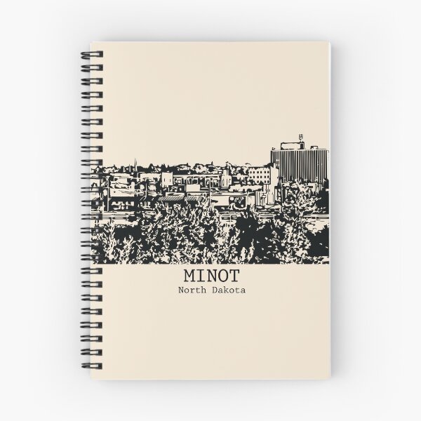 Item preview, Minot - North Dakota designed and sold by Lakeric Cityscapes.