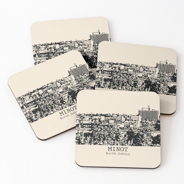 Item preview, Minot - North Dakota designed and sold by Lakeric Cityscapes.