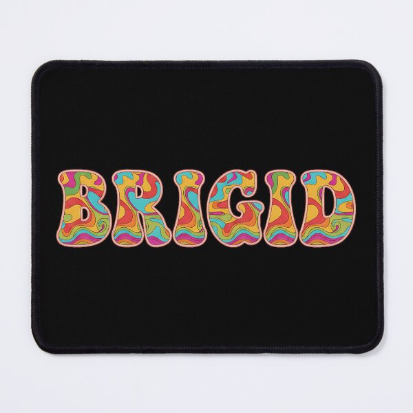 Item preview, ❤️ Brigid Personalized Name Wavy Retro Shirt, Coffee Mug, Sticker Gift designed and sold by HelixPedia.