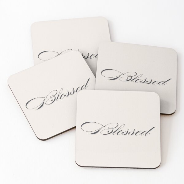 Item preview, Blessed Neutral Typography Print designed and sold by Perangelaa.