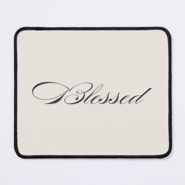 Item preview, Blessed Neutral Typography Print designed and sold by Perangelaa.
