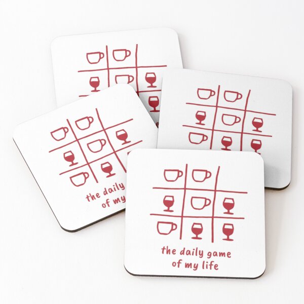 Item preview, Coffee Wine Tic Tac Life designed and sold by paper bag.